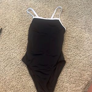 Black and white one peice